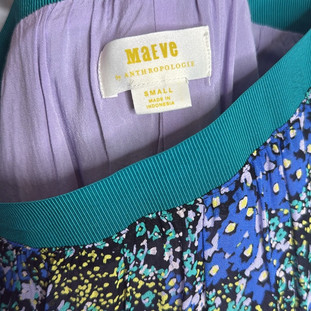 Anthropologie Mauve Kerry Pull-on Flouncy Lightweight Skirt W1852 Sz S - Picture 6 of 10